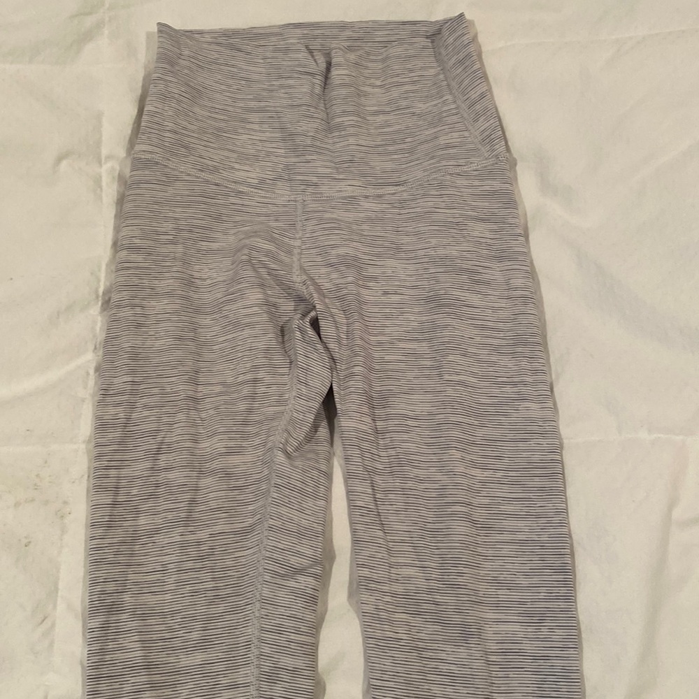Striped lululemon leggings